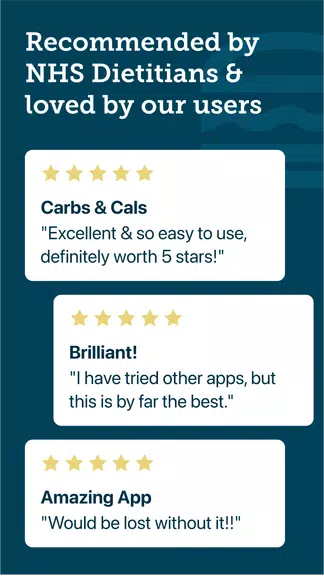 Carbs & Cals: Diet & Diabetes Screenshot2