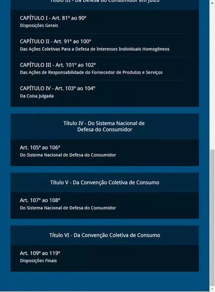 Código de Defesa do Consumidor Screenshot1