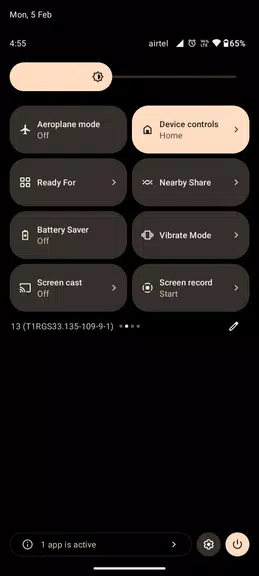 Vibrate Mode Toggle QS Tile Screenshot3