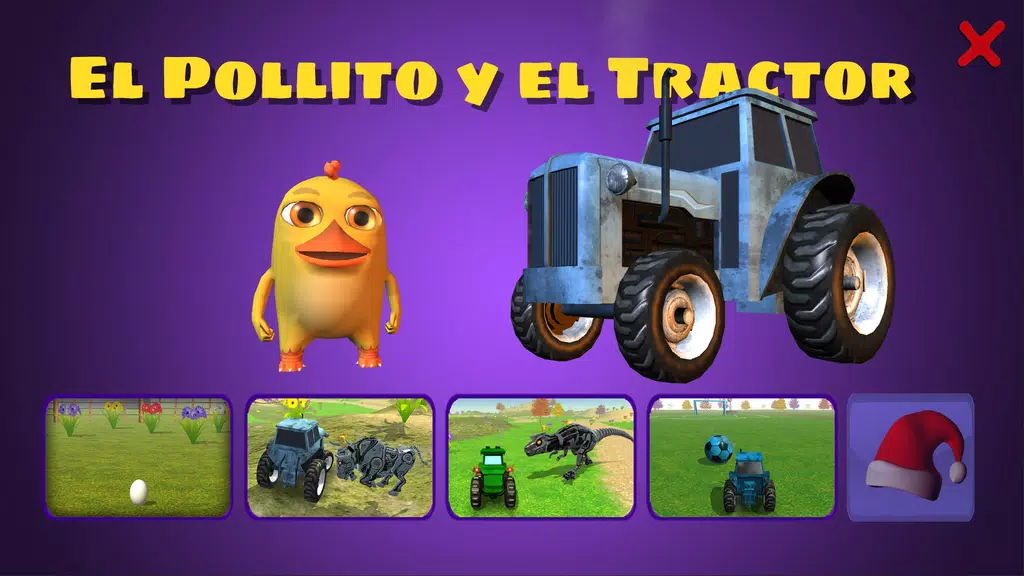 El Pollito y el Tractor Screenshot1