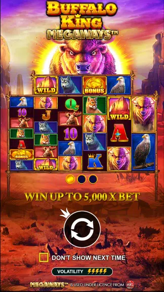 Buffalo King Mways Slot Game Screenshot2