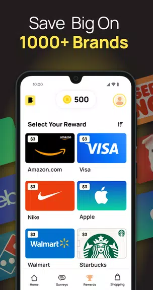 BrandBee: Surveys & Gift Cards Screenshot1