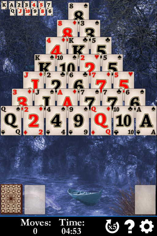 Pyramid Solitaire Water World Screenshot4