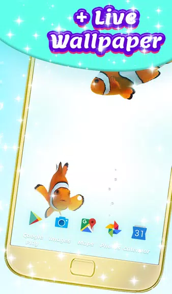 Fish Live Wallpaper Theme HD Screenshot2