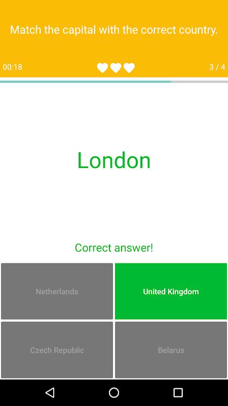 Flag Quiz: Countries, Capitals Screenshot5