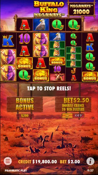 Buffalo King Mways Slot Game Screenshot3