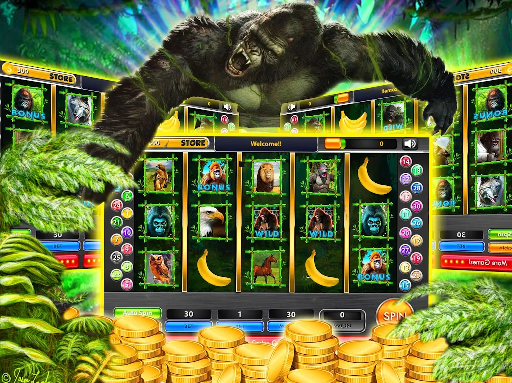 Super Gorilla Casino: Wild Slots Screenshot1