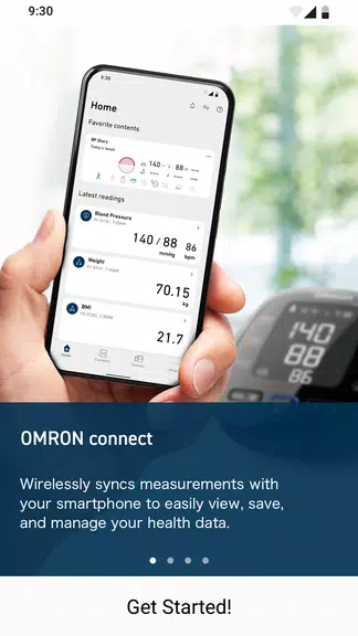 OMRON connect Screenshot1