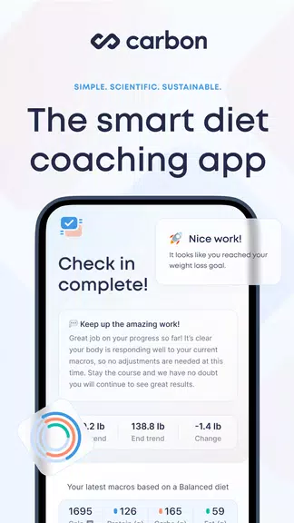 Carbon - Macro Coach & Tracker Screenshot1