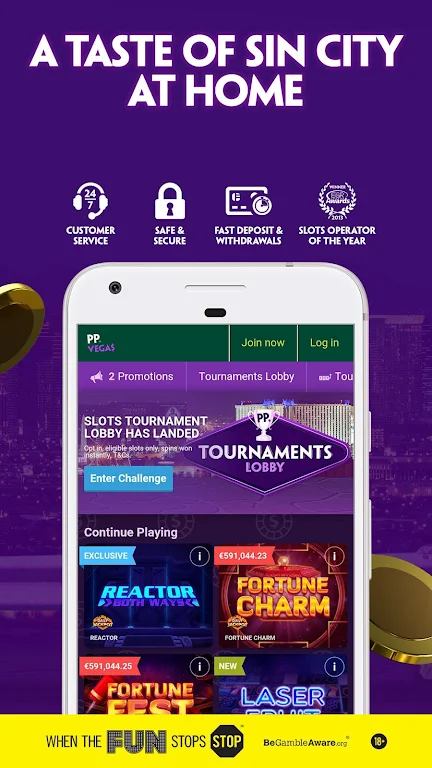 Paddy Power Vegas | Slots, Tournaments & Jackpots Screenshot1