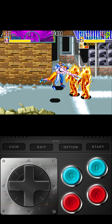 Code captain commando arcade Screenshot1