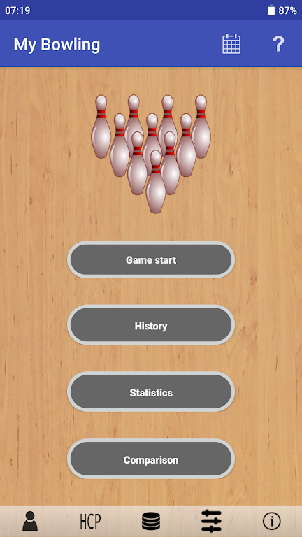 My Bowling Scoreboard Screenshot1