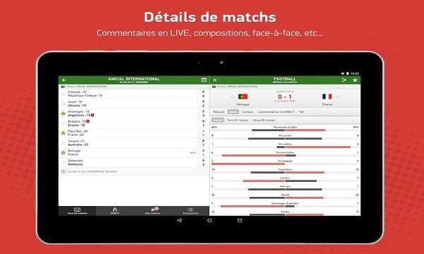 Flashscore - flash résultats Screenshot4