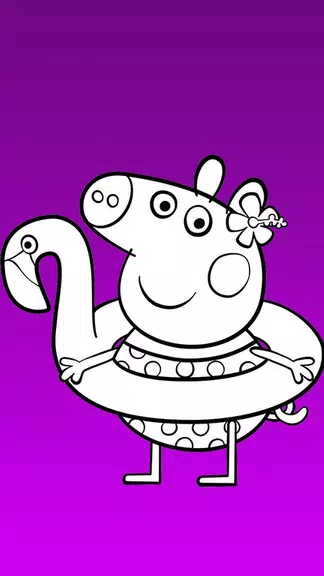 Peppo Piglet Coloring Book Screenshot1