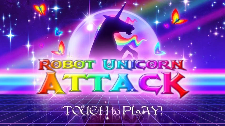 Robot Unicorn Attack Screenshot1