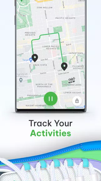 Step Counter & Pedometer & Map Screenshot3