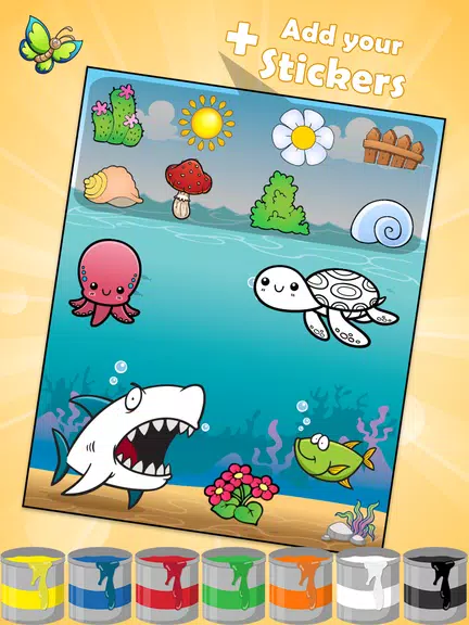 Coloring Games: Color Animals Screenshot4