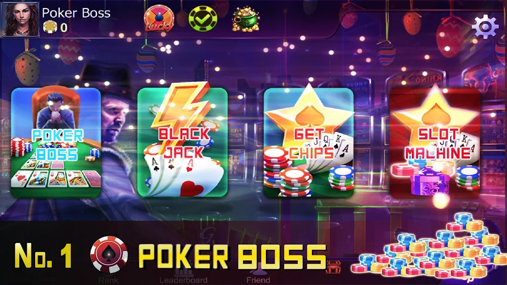 Poker Boss: Texas Holdem Offline Screenshot1