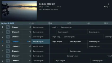 TiviMate IPTV Player Screenshot1