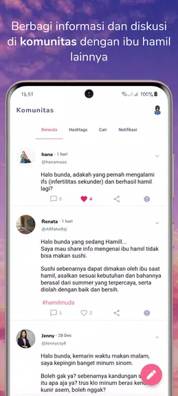 BukuBumil - Pregnancy Tracker Screenshot3