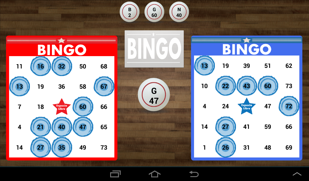 Bingo In Spanish Free Screenshot1