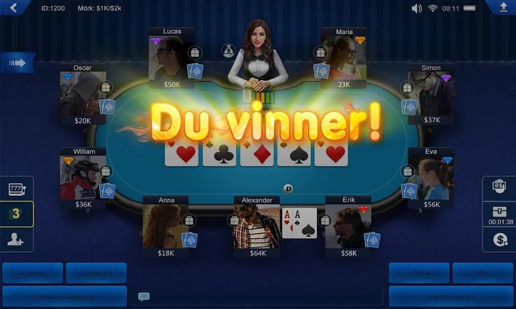 Poker Sverige HD Screenshot4