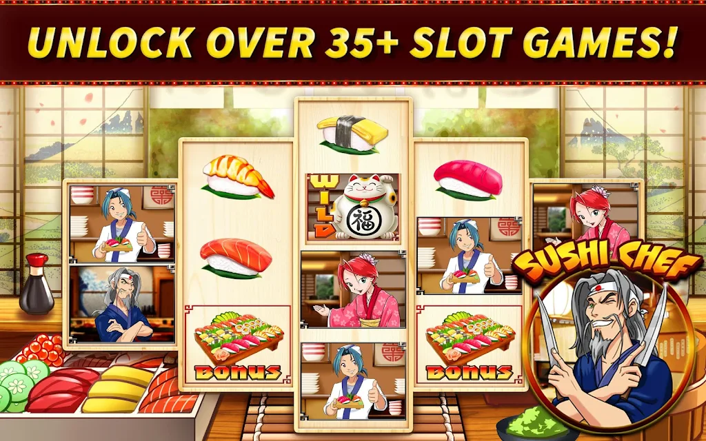 Slots - Riches of the Orient Slot Machine Casino! Screenshot3