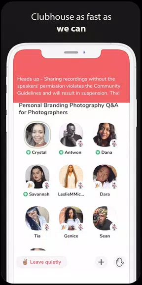 Clubhouse Drop-in audio chat android Guide Screenshot4