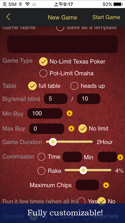 Home Game Poker Screenshot3