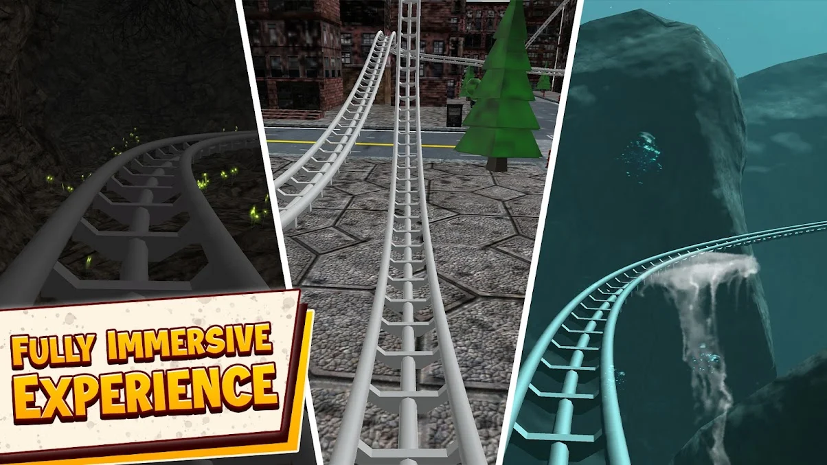 VR Roller Coaster Crazy Rider Screenshot4