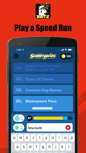 Scattergories Blitz Screenshot1