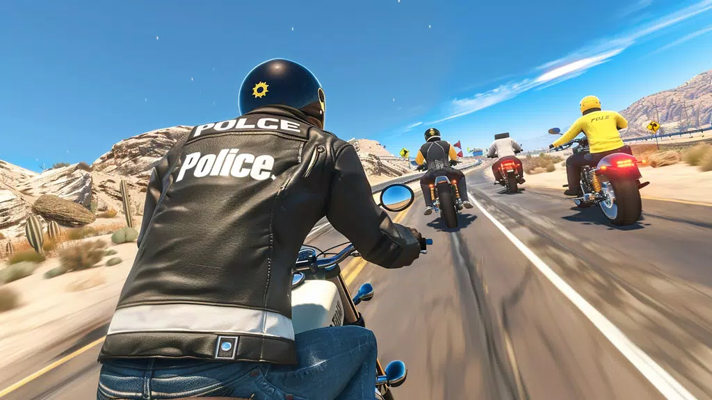 Police Bike Pursuit Highway Screenshot2