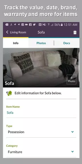 HomeZada Mobile Screenshot4