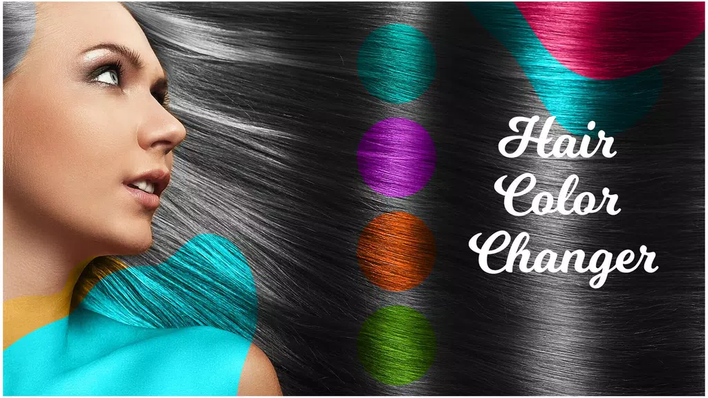 Hair Color Changer Editor Screenshot1