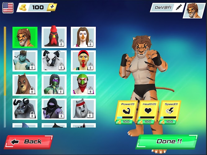 Kung Fu Animal: Fighting Games Screenshot18