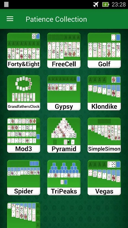 Patience Card Games Screenshot1