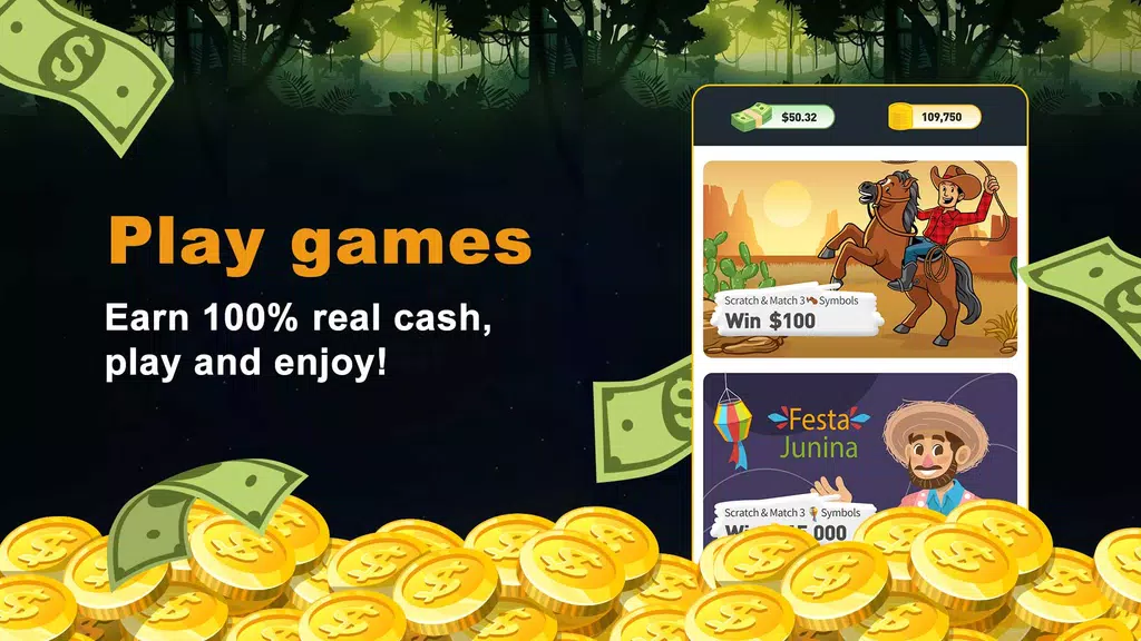 Lucky Finger & Scratch Earn Screenshot1