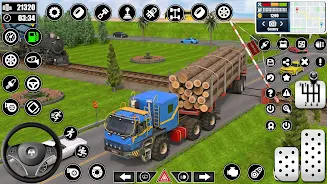 Log Transporter Truck Driving Screenshot6