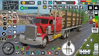 Log Transporter Truck Driving Screenshot8