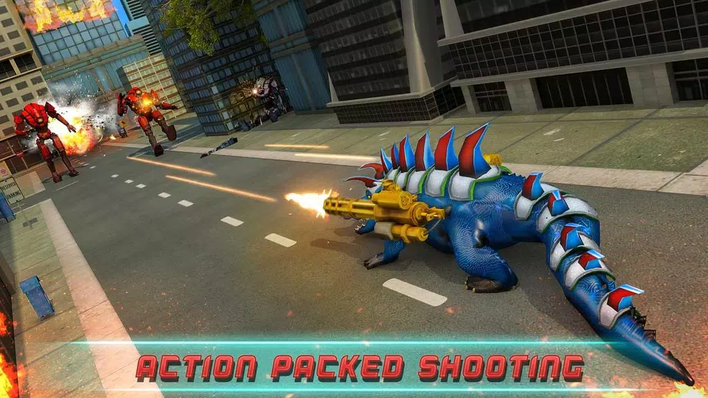 Flying Crocodile Robot Transformation Game Screenshot4