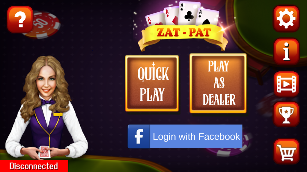 Zat-Pat Card Game Screenshot1