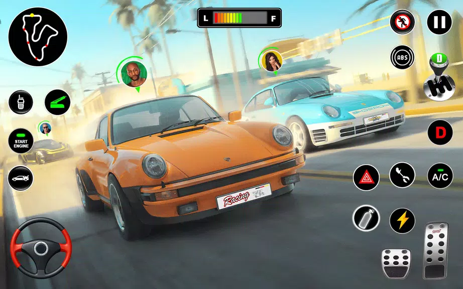 Racing in Highway Car 3D Games Screenshot4