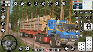 Log Transporter Truck Driving Screenshot3