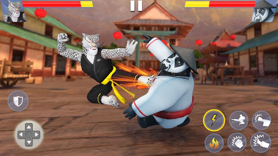 Kung Fu Animal: Fighting Games Screenshot1