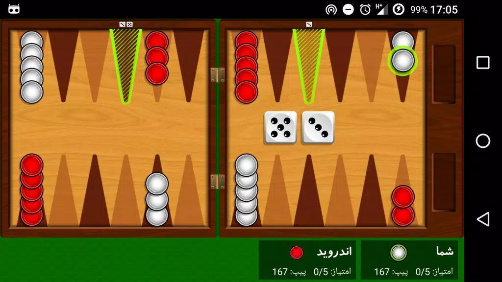 تخته نرد حرفه ای Screenshot1