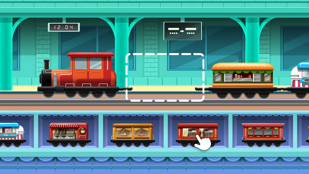 Train Builder Games for kids Screenshot1