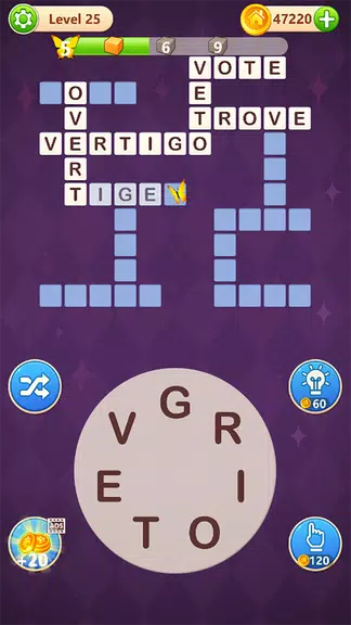 Word Brain: Words Cross Puzzle Screenshot4