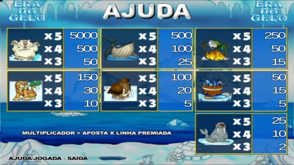 Era do Gelo Slots Caça Níquel Screenshot2