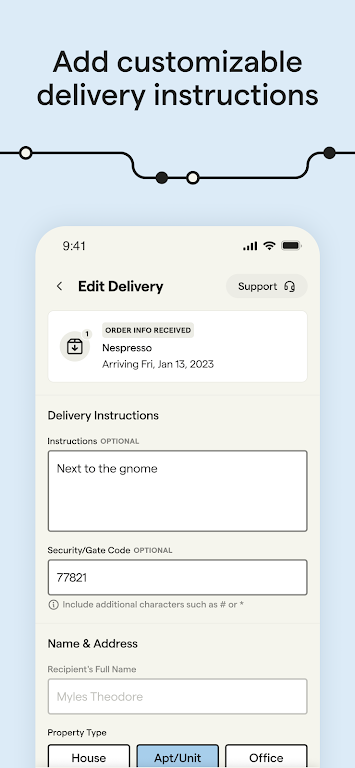 Veho - Manage your deliveries Screenshot4