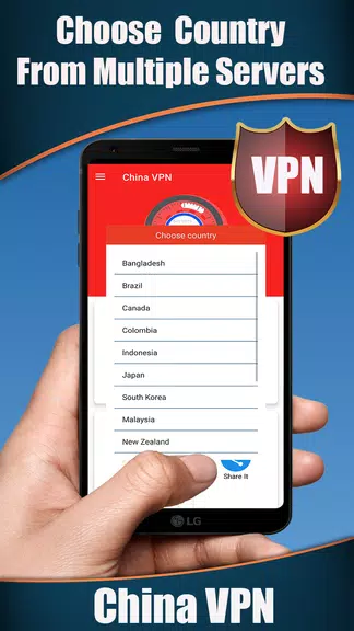 China VPN - Get Fast & Free Chinese IP Screenshot2